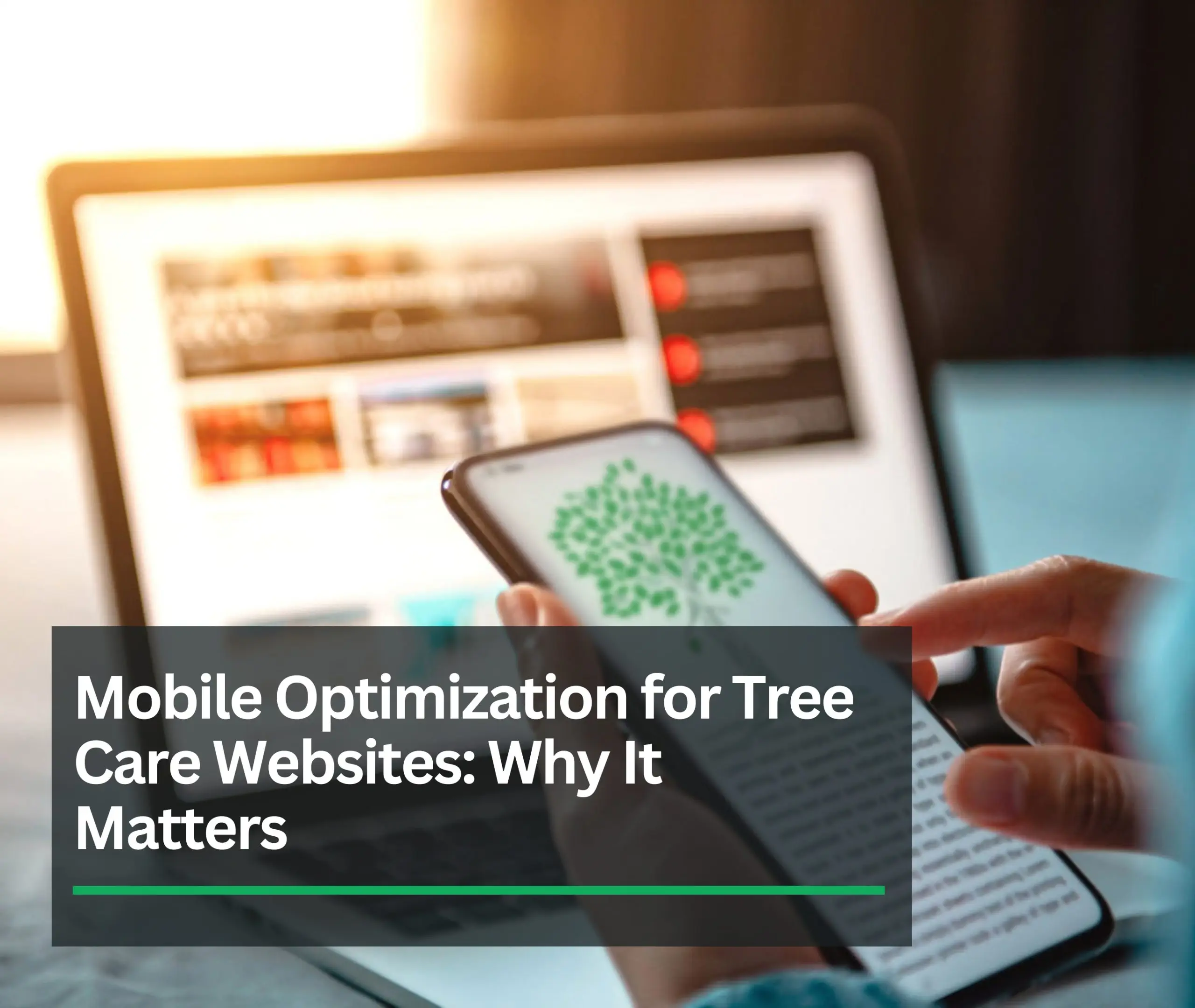 Mobile Optimization for Tree Care Websites: Why It Matters