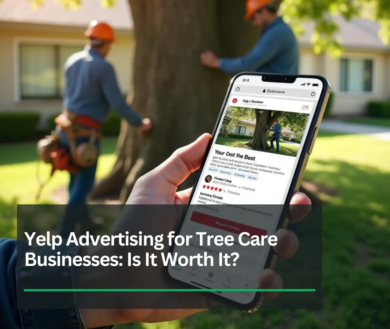 Yelp Advertising for Tree Care Businesses: Is Worth It?